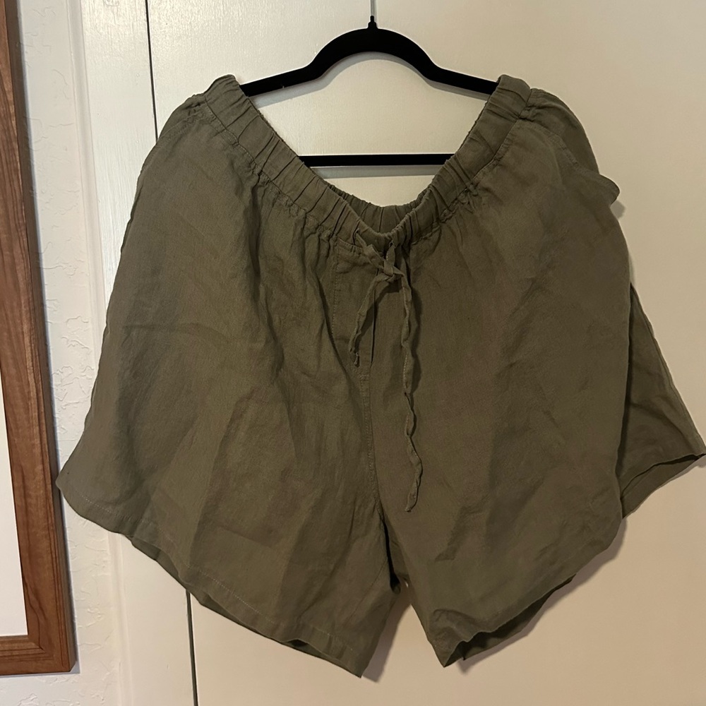 Parachute Linen Pajama Shorts